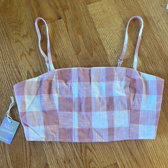 Pink Plaid Top - Picture 2 of 7